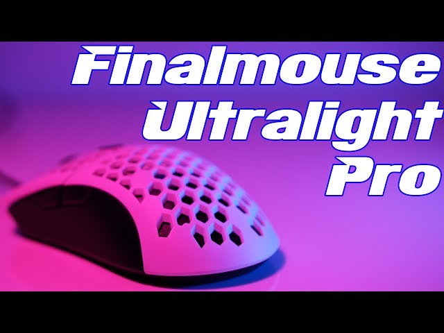 Finalmouse Ultralight Pro Review:  Lightest Full Frame Mouse on Earth