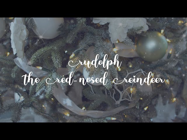 christina perri - rudolph the red-nose reindeer [official lyric video]