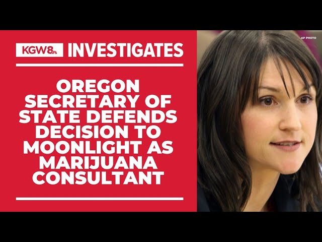 Oregon Secretary of State Shemia Fagan defends decision to moonlight as marijuana consultant