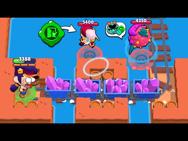 FANG.exe 🔥 ONLY 0.1 SECONDS USE GADGETS TO SURVIVE‼️ Brawl Stars Funniest Moments & Fails & Wins
