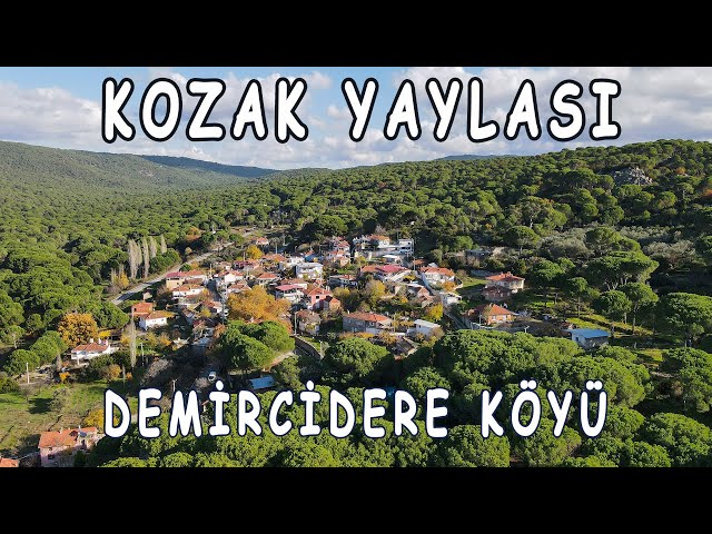 Kozak Yaylası içinde bir Tahtacı Türkmeni köyü; Demircidere Köyü