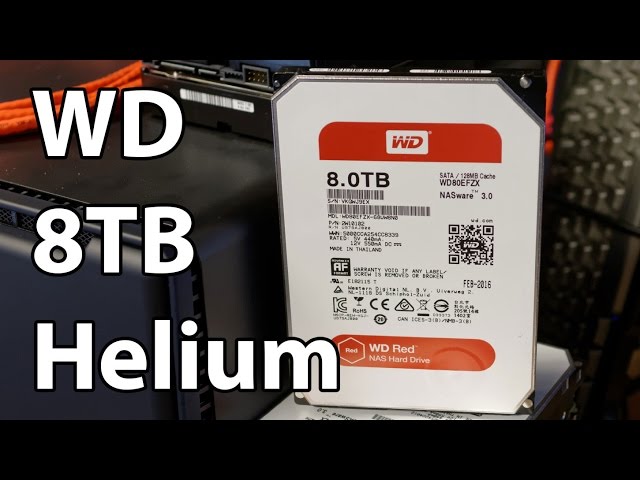 Western Digital Red 8TB Full Review - Consumer Helium Hard Disk