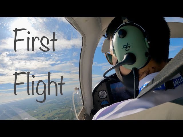 What Did I Do On MY FIRST FLIGHT?