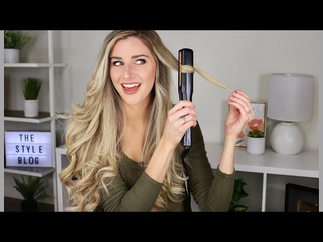 HOW TO CURL YOUR HAIR WITH A STRAIGHTENER (UPDATED)