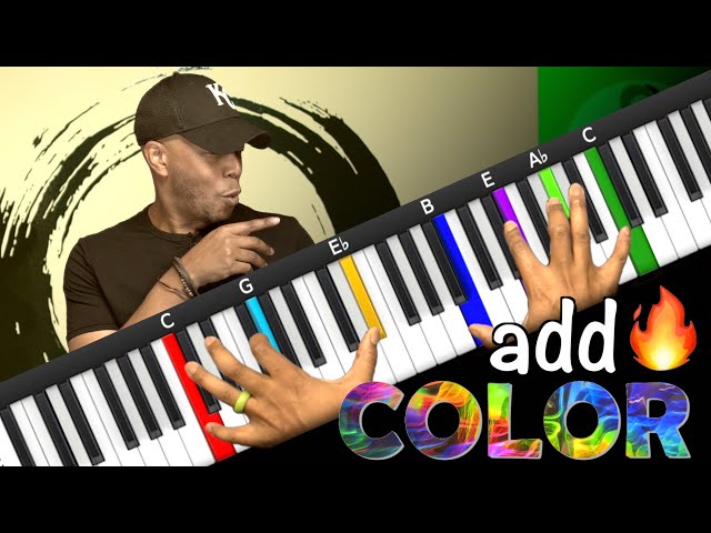 How to Add COLOR to Your Chords & Progressions | Neo Soul, RnB, & Gospel