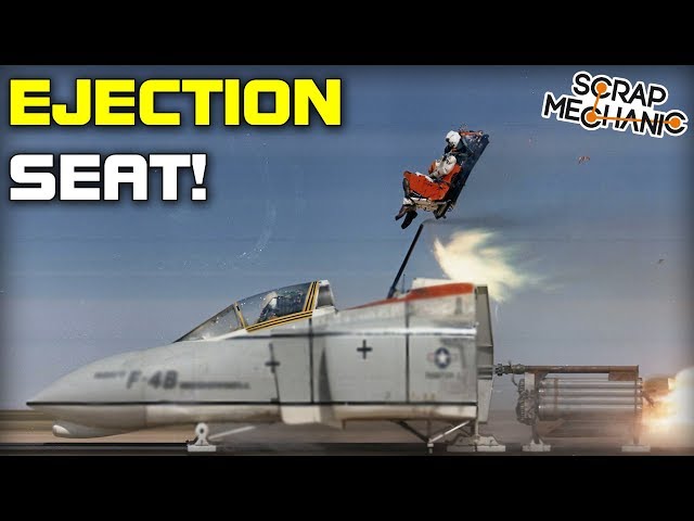 Building a Jet With Ejection Seat! (Scrap Mechanic Live Stream VOD)