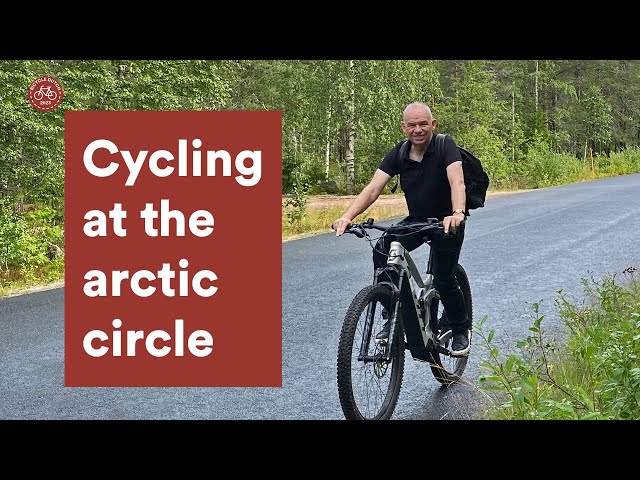 Cycling at the arctic circle