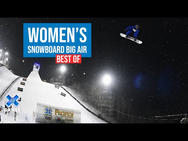 BEST OF Pacifico Women’s Snowboard Big Air | X Games Aspen 2023