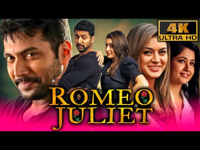 Romeo Juliet (4K) - Jayam Ravi & Hansika Motwani Superhit Romantic Comedy Film | Poonam Bajwa, Arya