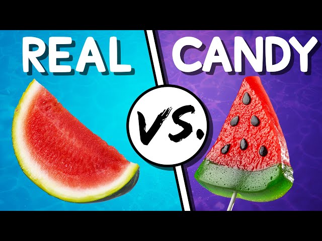 We Try the Ultimate Real vs Candy Challenge #5