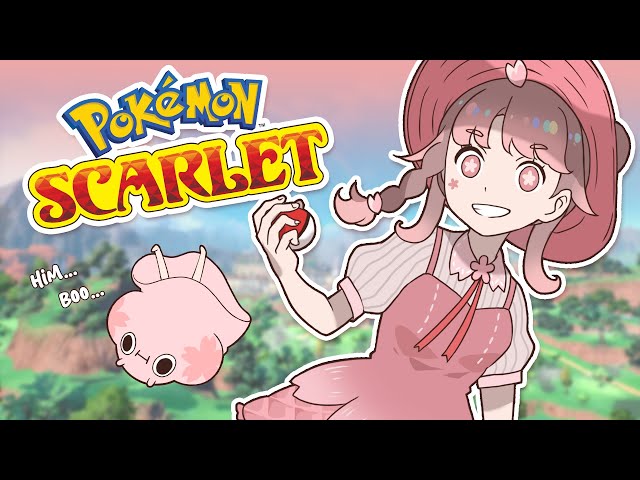 Henlo it's been a while 🌸 let's catch up while I play [Pokemon Scarlet]