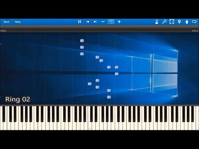WINDOWS 10 SOUNDS IN SYNTHESIA