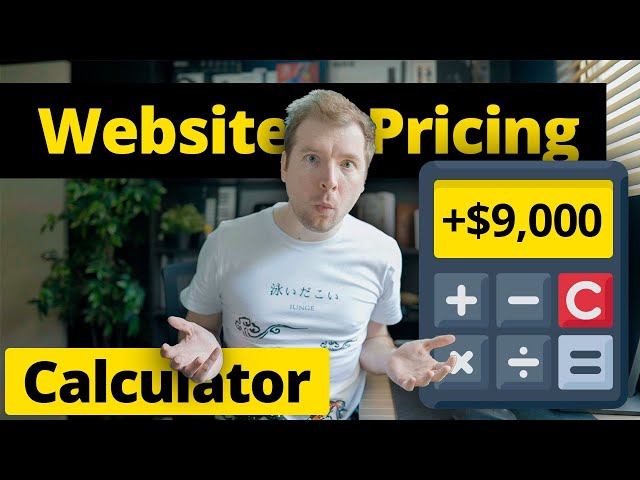 Website Pricing Calculator | How much does a website cost?
