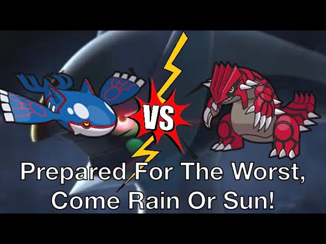 Kyogre Vs Groudon! Fun In The Sun Or Pain In The Rain? Tvi Vs SpiderMark86! #pokemon #pokemonvgc