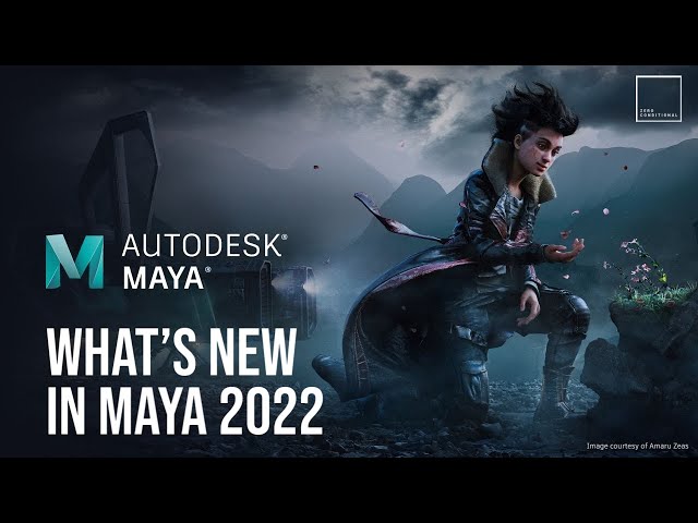 WHAT'S NEW IN AUTODESK MAYA 2022 - walkthrough