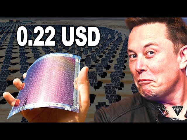 IT HAPPENED! For Only $0.22/w, Tesla 4.0 solar cell Can blow your mind!