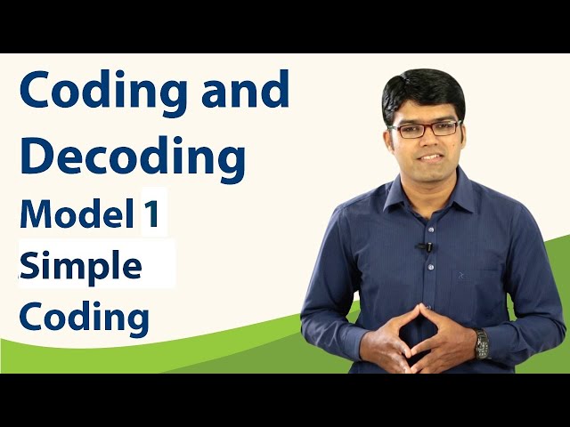 Coding and Decoding | Basic Model 1 - Simple Coding | TalentSprint
