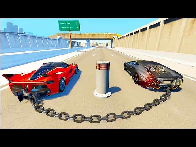 Satisfying Car Crashes #18 - High Speed Jumps, Crashes (BeamNG Drive)