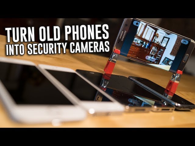 How To Turn Your Phones Into WiFi Security Cameras
