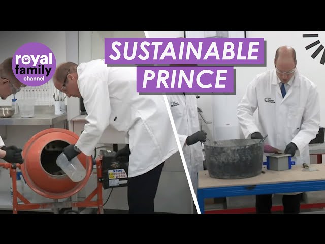 Prince William Paves The Way With Testing Eco-Concrete Block