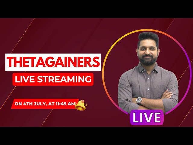 Theta Gainer Is LIVE | Bank Nifty Live Trading | 4th July 2023