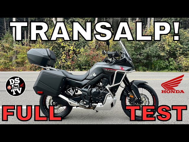 New Honda Transalp 750 Full On and Off Road Test and Review