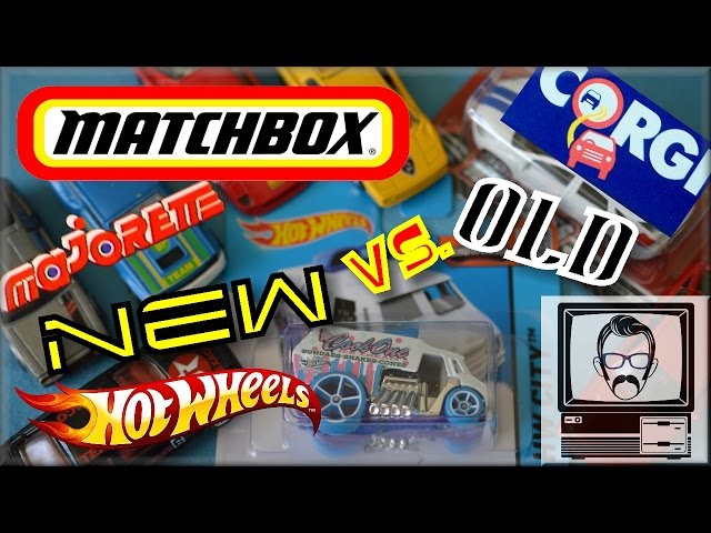 Matchbox Cars Old vs. New - Physicals Versus | Nostalgia Nerd