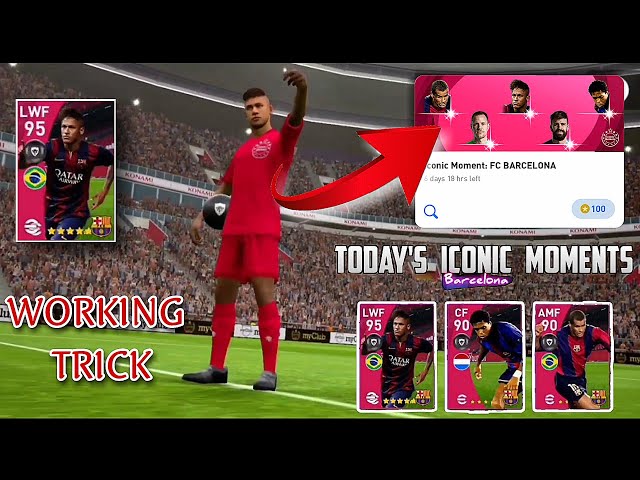HOW TO GET ICONIC NEYMAR IN ICONIC MOMENT BARCELONA PES 2021 MOBILE