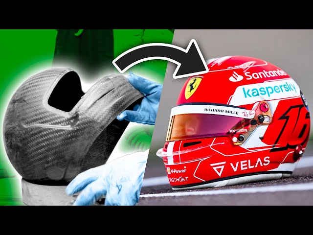 How Formula 1 Helmets Are Made