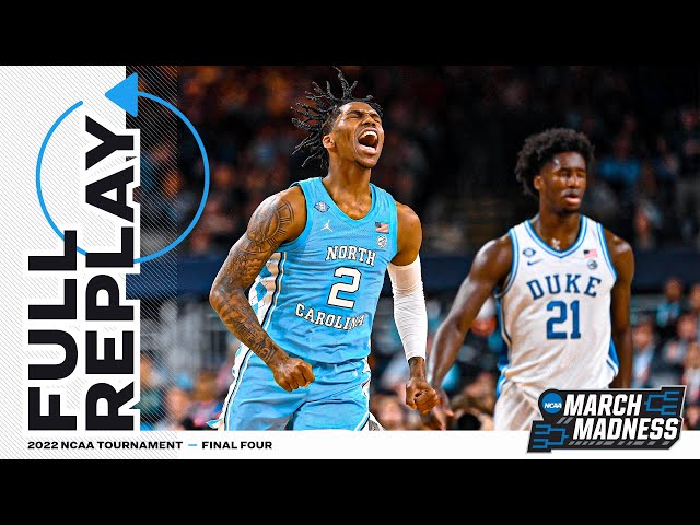 North Carolina vs. Duke: 2022 NCAA men's Final Four | FULL REPLAY
