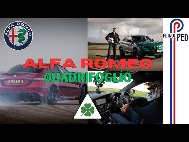 NEW Alfa Romeo Quadrifoglio - Giulia vs Stelvio on Road and Track | 4K