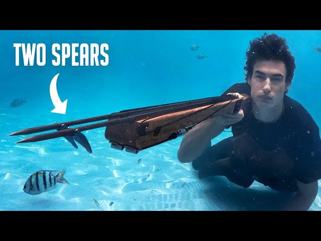 I made an underwater shotgun for fishing