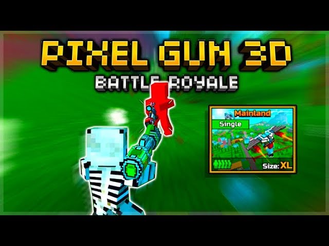 Pixel Gun 3D | Playing BATTLE ROYALE For The FIRST Time