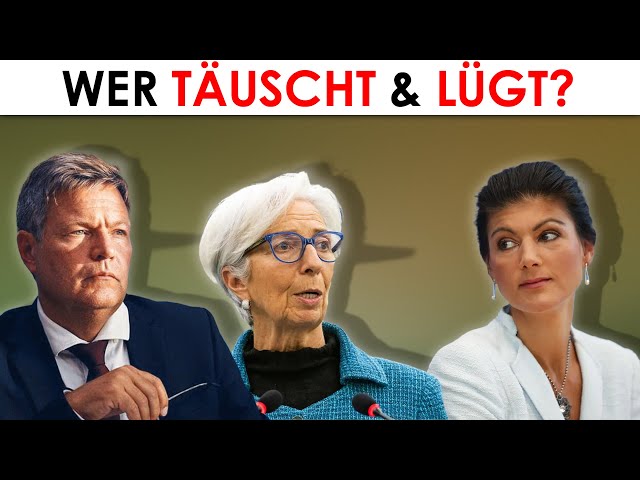 Es wird ernst in Deutschland! Täuschen uns Politiker & Zentralbanker? Wagenknechts Warnung & meine!