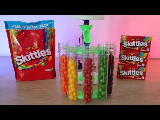 Arduino Based Skittles Colour Sorter  - Make Your Own