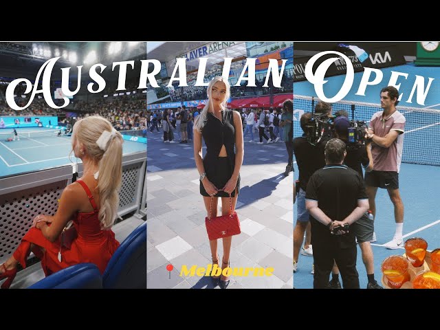 AUSTRALIAN OPEN: a week in my life at a grand slam 🎾✨