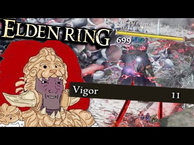 People In Elden Ring DO NOT Level Up Vigor Do They?