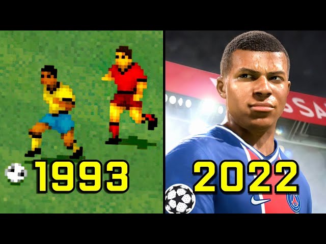 Evolution of FIFA Games 1993-2022