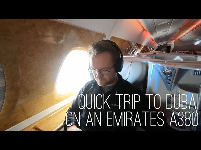 Attaché Travels - Part 3 Dubai in Business Class on an Emirates A380