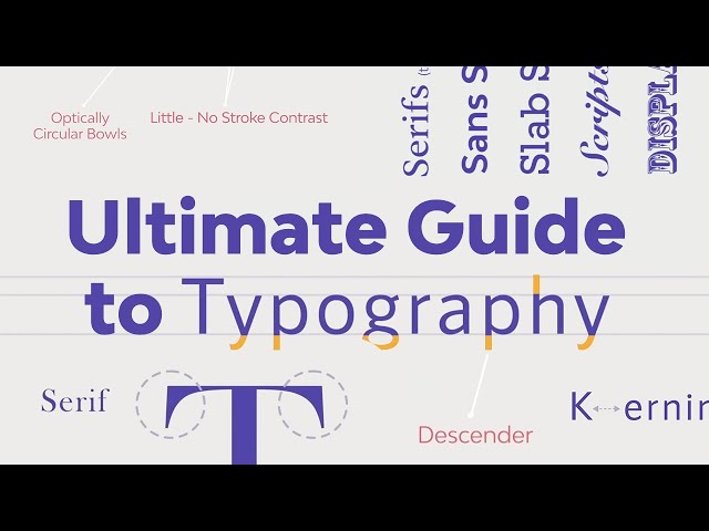 The Ultimate Guide to Typography | FREE COURSE