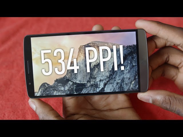 LG G3 QHD Display Review!