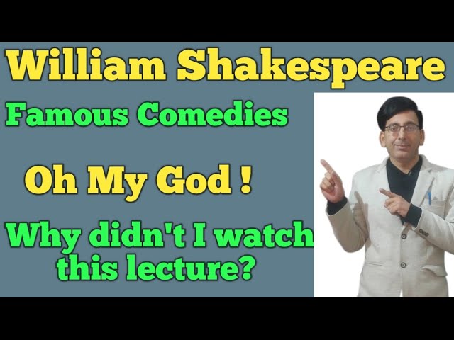 Shakespeare's Famous Plays I Comedies I Tragedies I Oxbrdige English I