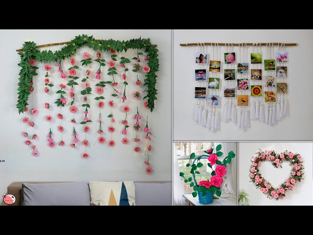 8 Best DIY Wall Hanging Room Decor Projects ! For Small House