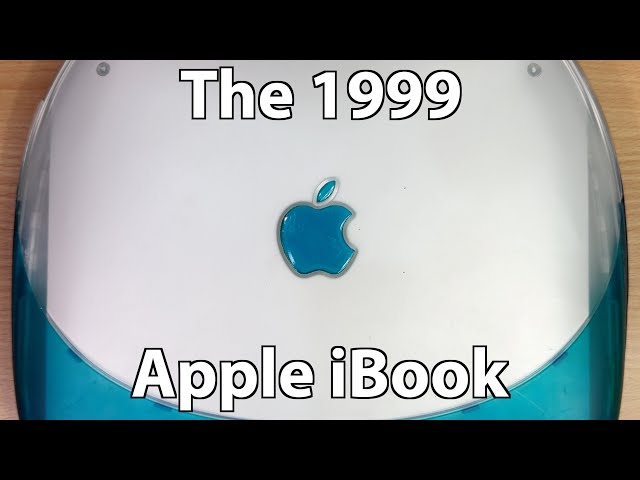 Back when the internet was fun. (1999 Apple iBook)