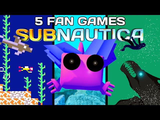 I Played 5 Subnautica FAN GAMES And They Were VERY CURSED