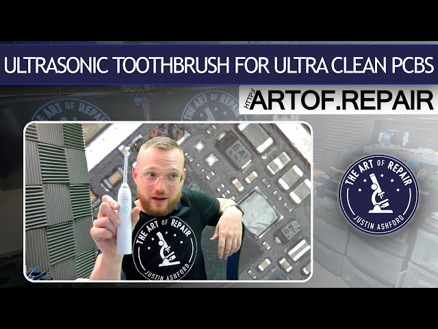 Ultra Clean the FLUX off your PCB by using an Ultrasonic Toothbrush | Which is the best to use!?