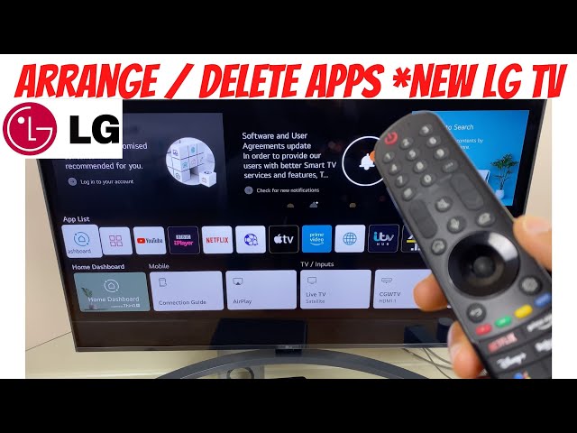 Arrange / Delete Apps *New LG Smart TV