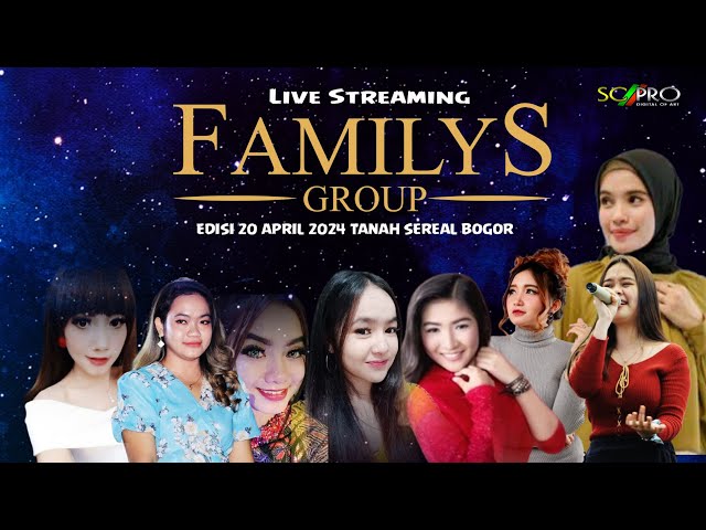 SC PRO DEPOK - Live Streaming FAMILYS GROUP - Wedding Sarah Drew Dengan Fahmi Winata - MALAM