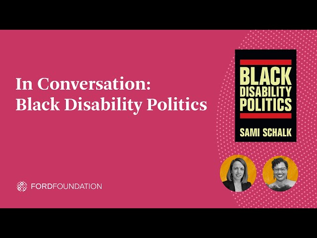 EVENT: In Conversation: Black Disability Politics