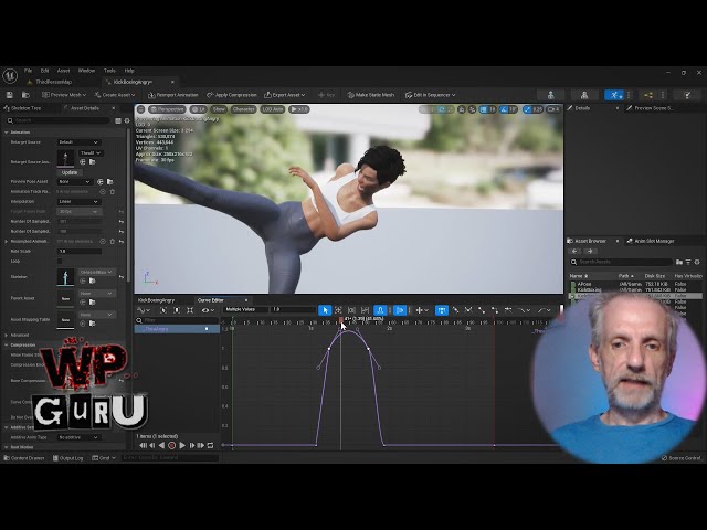 Animating Expressions and other Morph Targets in Unreal Engine